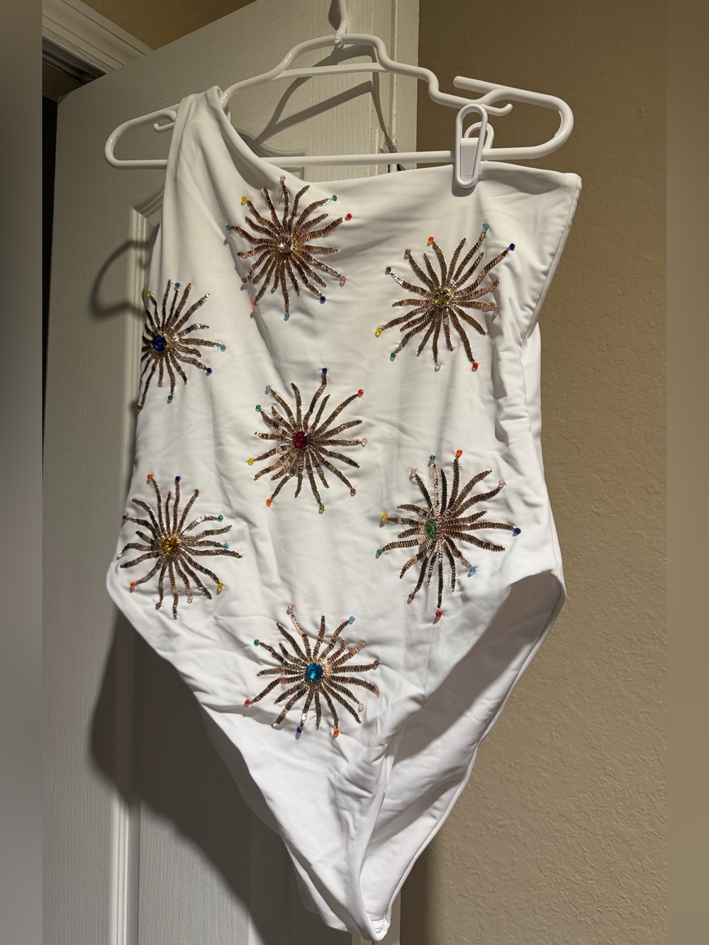 Oceanus swim Callie one shoulder bathing suit XL looks new!!